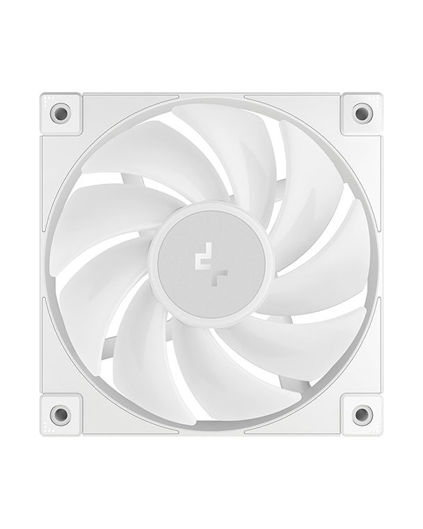 Kit 3x Cooler Branco Para Gabinete DeepCool FD12 Performance ARGB 2050RPM, 120mm, PWM - Imagem 2