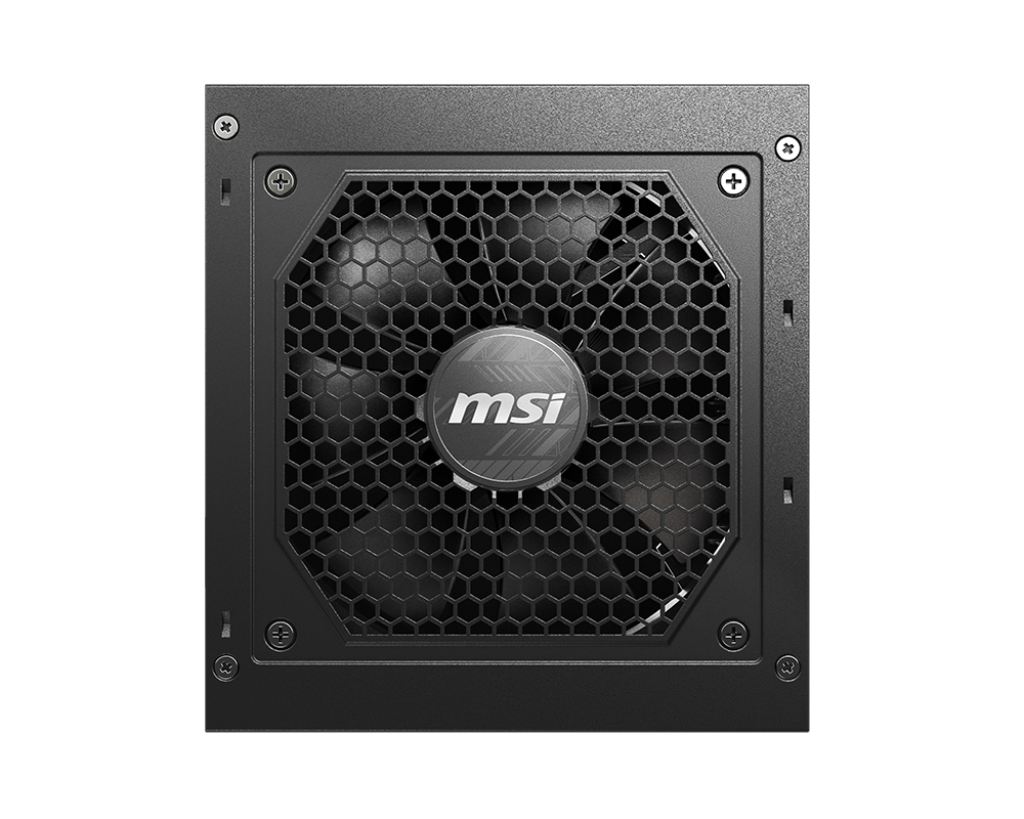 Fonte 850W MSI MAG A850GL, 80 Plus Gold, Modular, PFC Ativo, ATX 3.1, PCI 5.1, Com Cabo, Preto - Imagem 4
