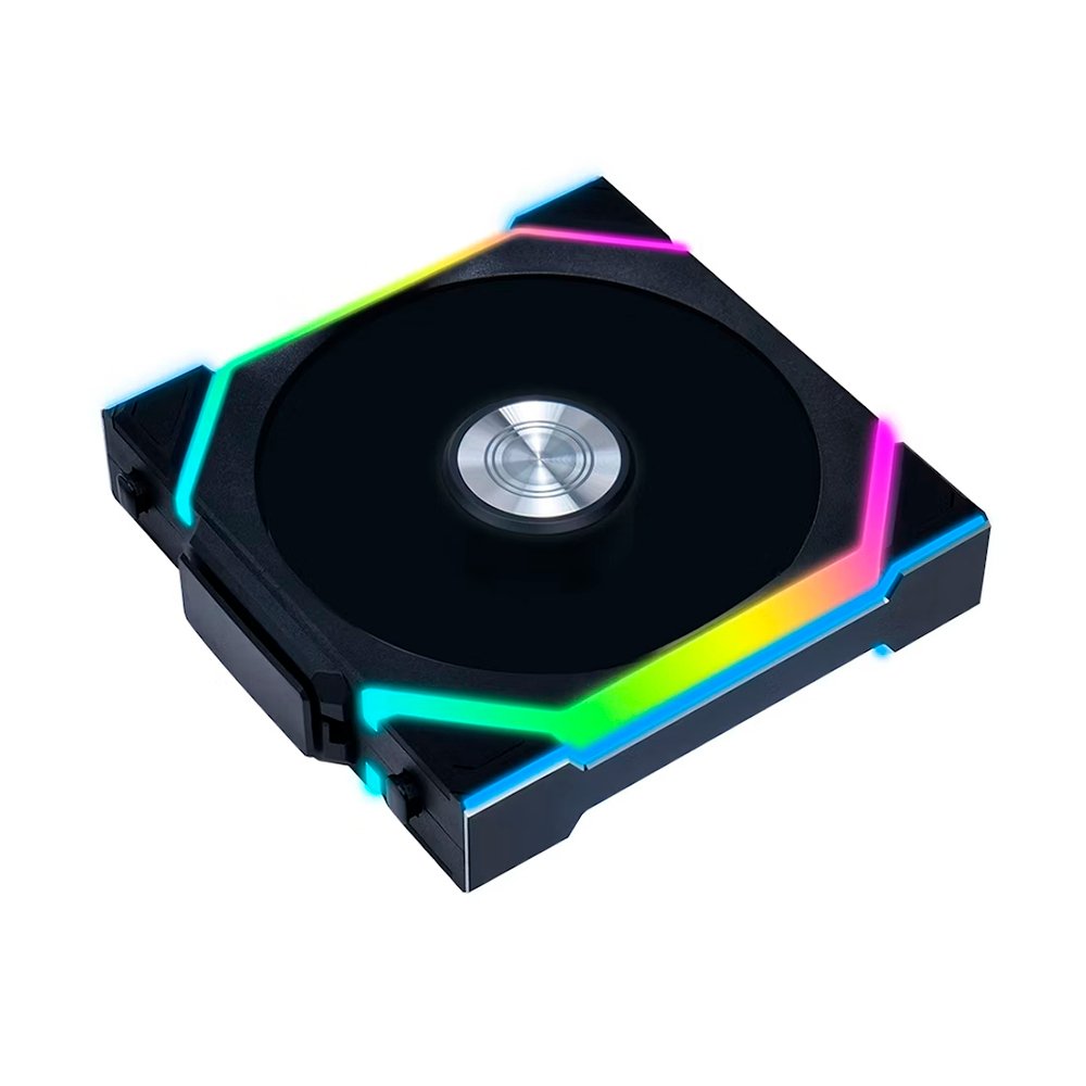 Cooler Fan Lian Li Uni Fan SL Wireless Reverse Blade Preto 120mm PWM ARGB - 12RSL1W1B - Imagem 2