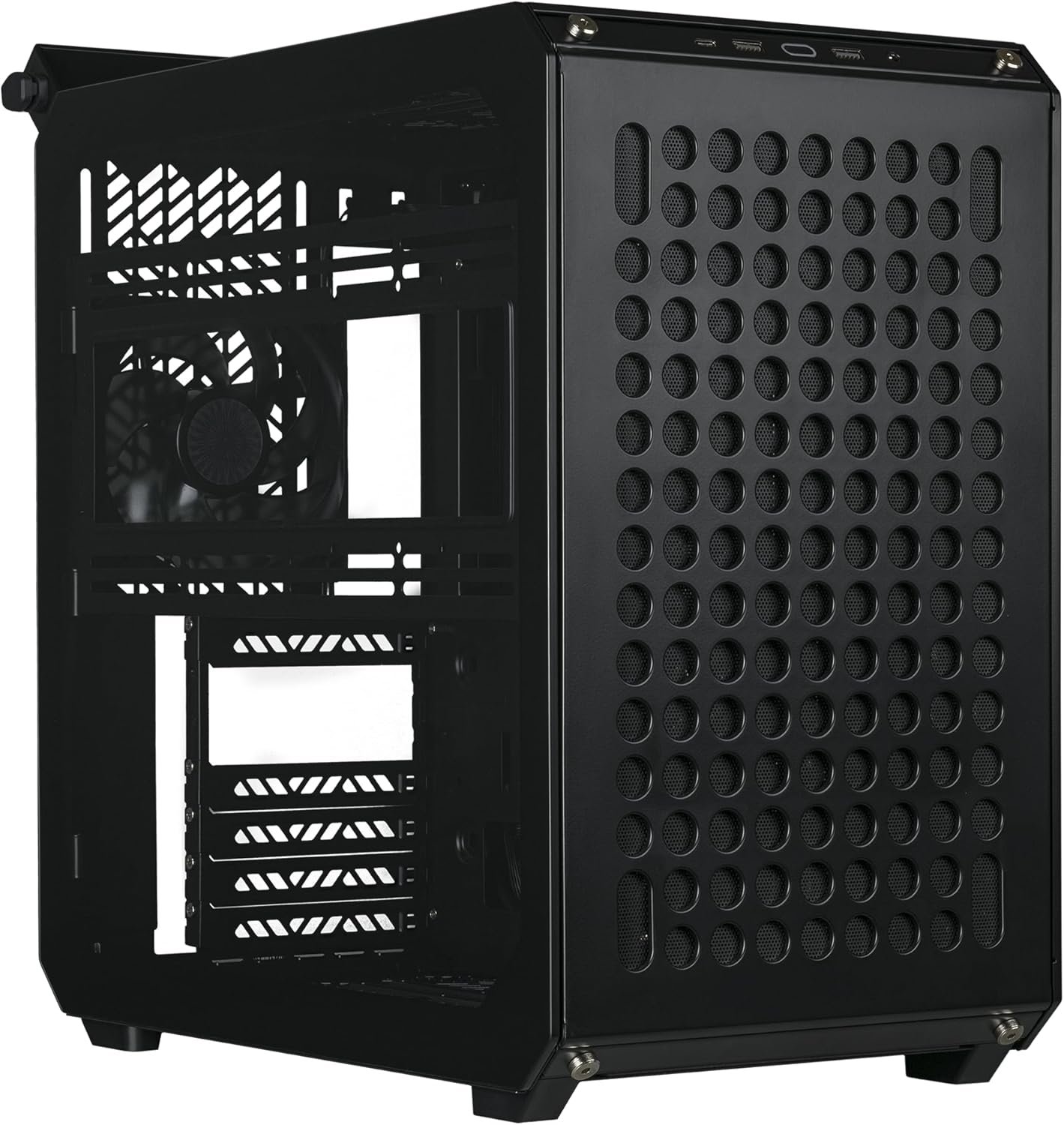 Gabinete Cooler Master QUBE 500 Flatpack Preto, ATX, Modular, Midtower, Lateral Vidro, Extreme Airflow - Q500-KGNN-S00 - Imagem 12