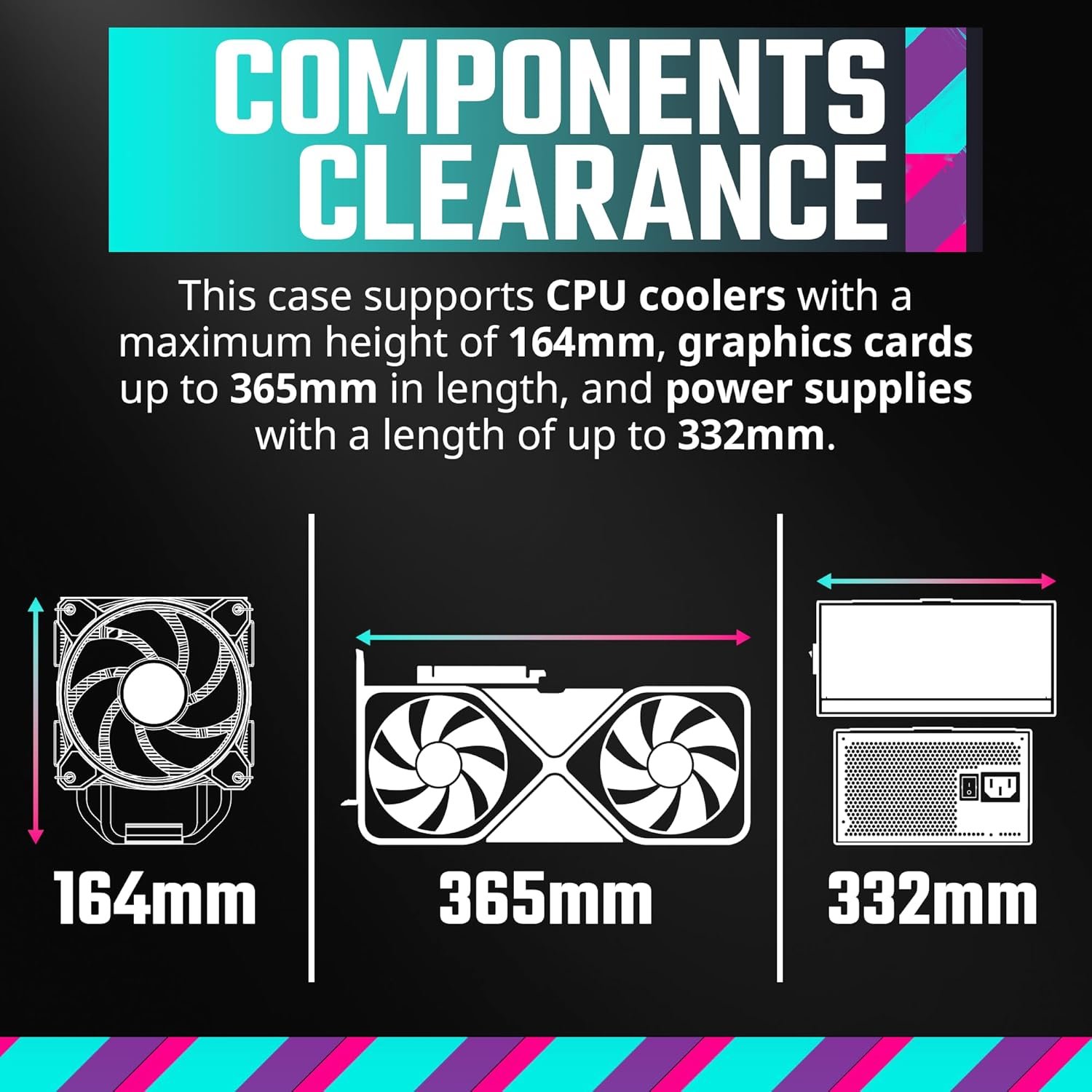 Gabinete Cooler Master QUBE 500 Flatpack Macaron Edition, ATX, Modular, Lateral Vidro, Extreme Airflow - Q500-DGNN-S00 - Imagem 2