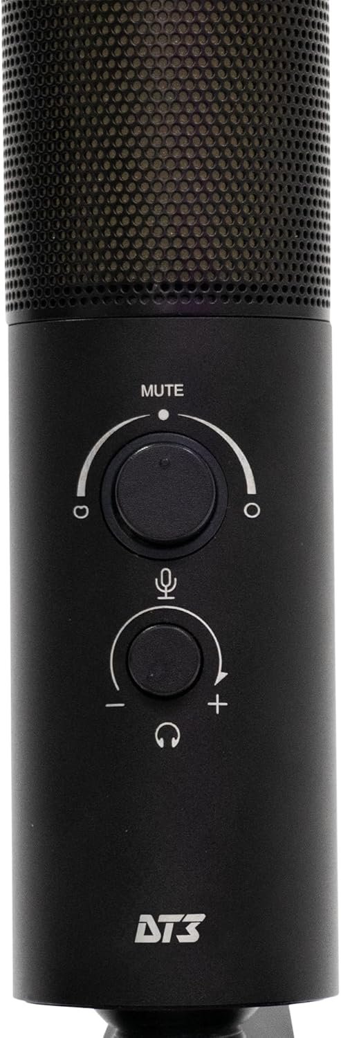 Microfone DT3 Boss, USB, Preto - 12986-6 - Imagem 2