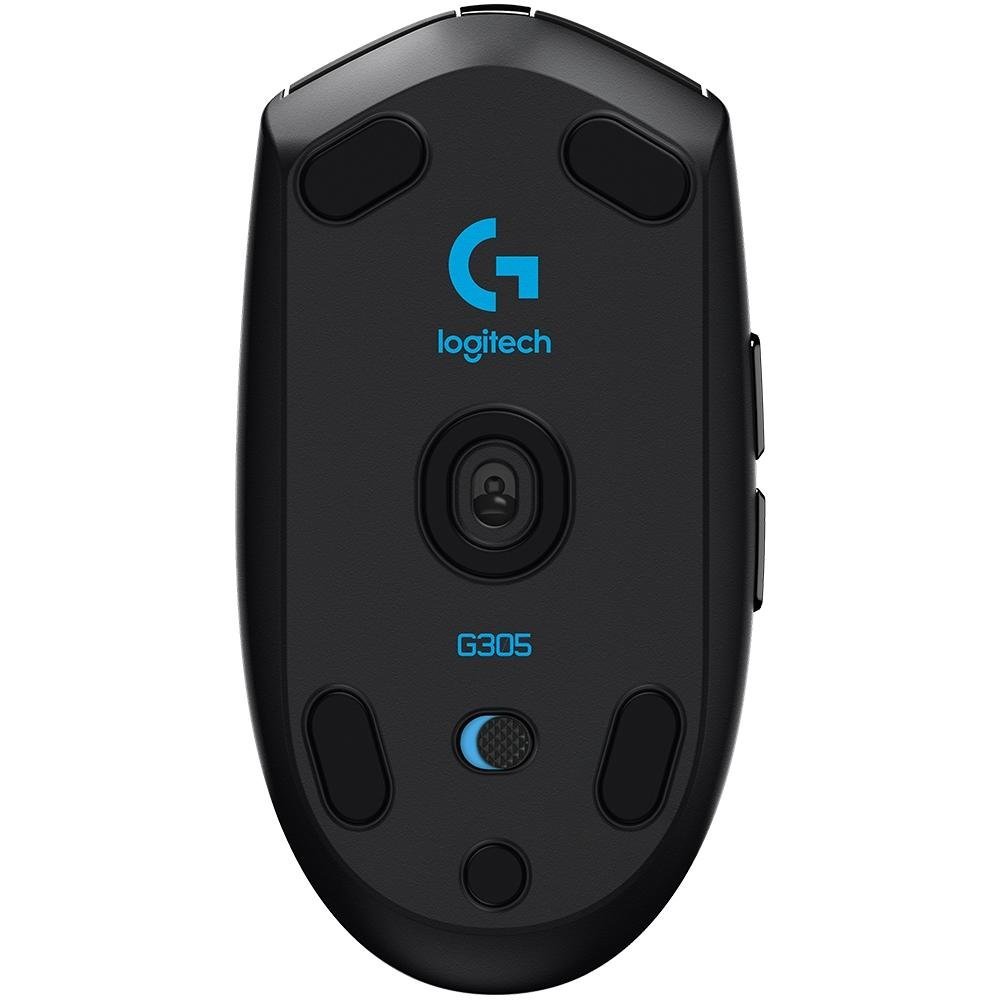 Mouse Gamer Sem Fio Logitech G305 Lightspeed, 12.000 DPI, 6 Botões Programáveis, Preto - 910-005281 - Imagem 9