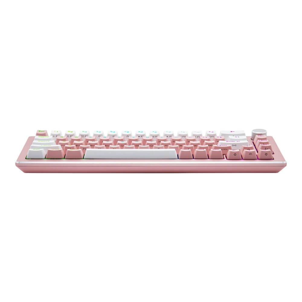 Teclado Mecanico Gamer Cooler Master CK721 Rosa Sakura Edition, RGB, Switch Red - CK-721-SKTR2-US - Imagem 4