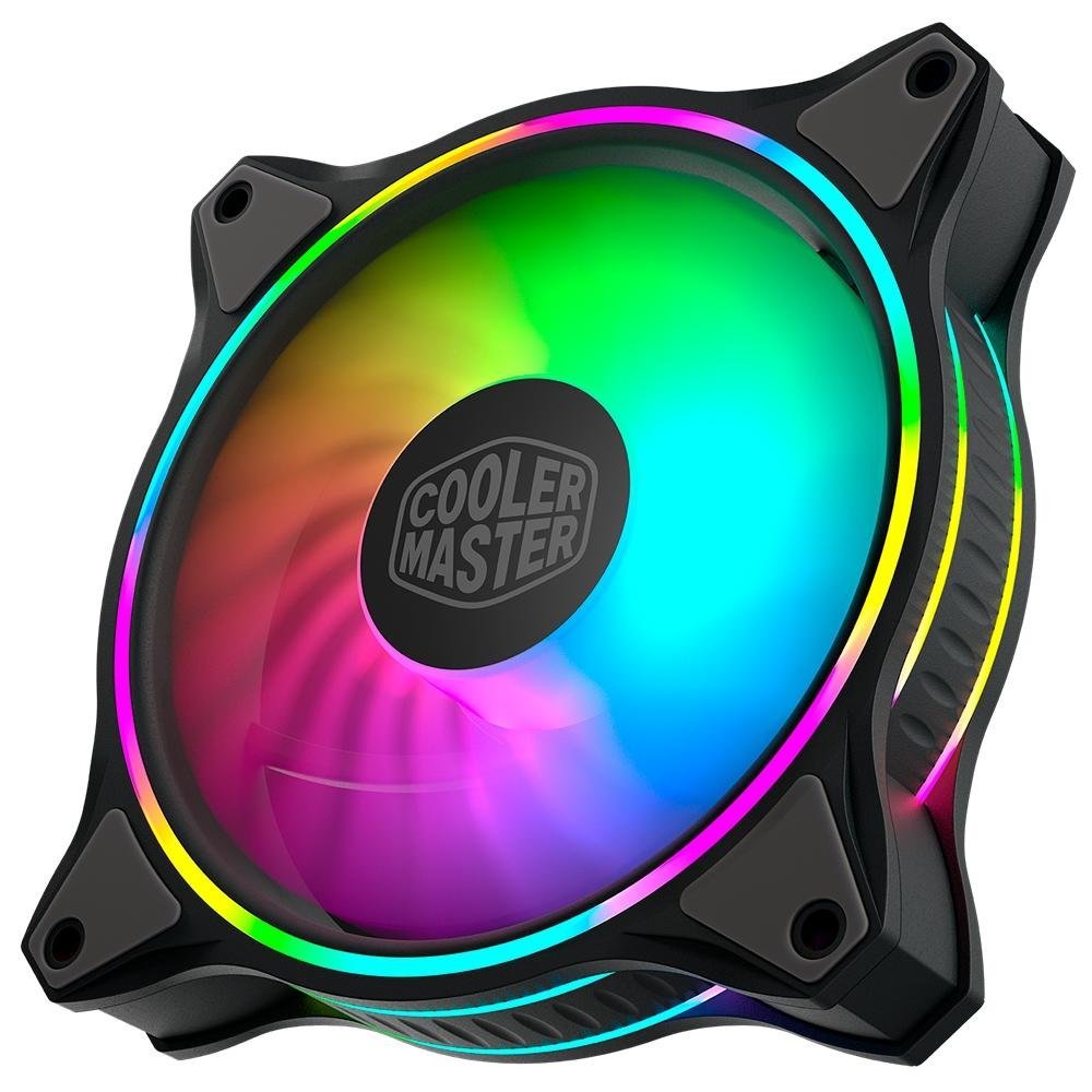 Cooler para Gabinete Cooler Master Masterfan MF120 Halo, ARGB, 120mm, Preto - MFL-B2DN-18NPA-R1 - Imagem 3