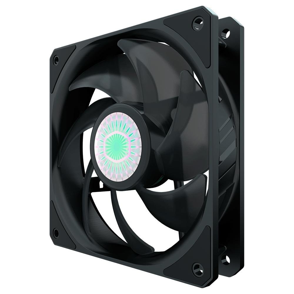 Ventoinha para Gabinete Cooler Master, SickleFlow, Preto, 120mm, 62 CFM, 27 dBA e 1800RPM - MFX-B2NN-18NPK-R1 - Imagem 3