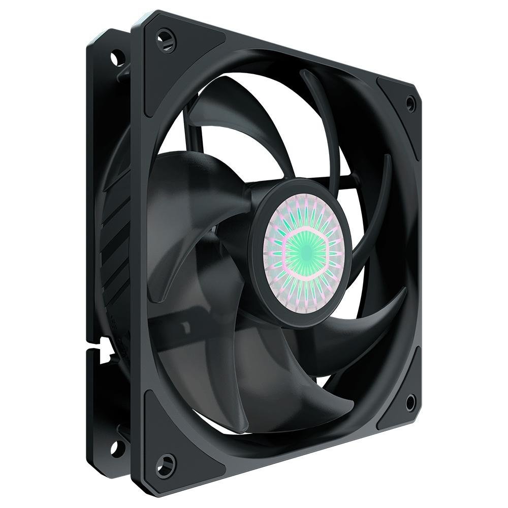 Ventoinha para Gabinete Cooler Master, SickleFlow, Preto, 120mm, 62 CFM, 27 dBA e 1800RPM - MFX-B2NN-18NPK-R1 - Imagem 2
