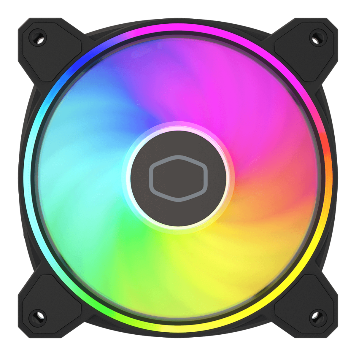 Cooler para Gabinete Cooler Master MasterFan MF120 HALO 2, 120mm, ARGB, Preta - MFL-B2DN-21NP2-R2 - Imagem 2