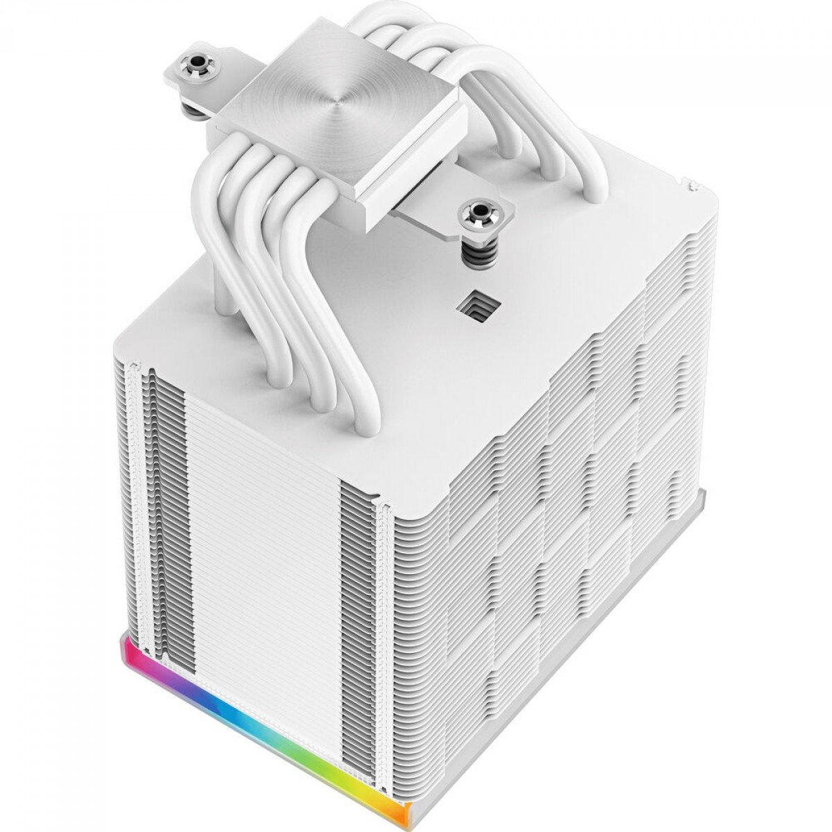 Cooler para Processador DeepCool AK500 DIGITAL Branco, ARGB, 120mm, Intel-AMD, R-AK500-WHADMN-G - Imagem 4