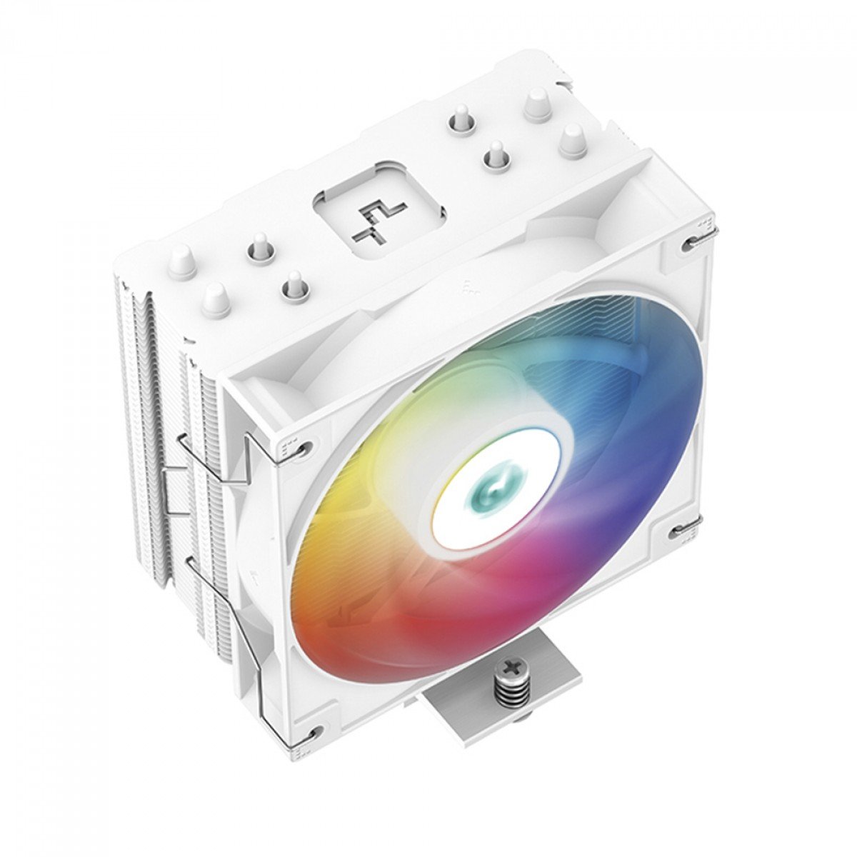 Cooler para Processador DeepCool Gammaxx AG400 WH ARGB, 120mm, Intel-AMD, Branco