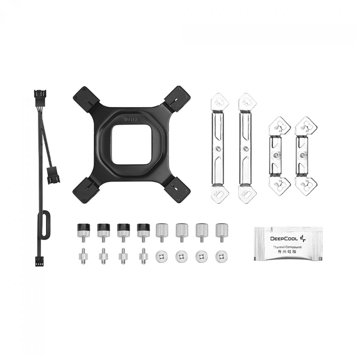 Cooler para Processador DeepCool Gammaxx AG620, ARGB, Duas Torres, Duas Fans 120mm, Intel-AMD - R-AG620-BKANMN-G-1 - Imagem 5