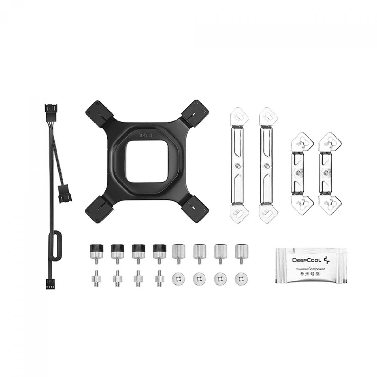 Cooler Para Processador DeepCool Gammaxx AG620 WH, ARGB, 120mm, Intel-AMD, White, R-AG620-WHANMN-G-2 - Imagem 5