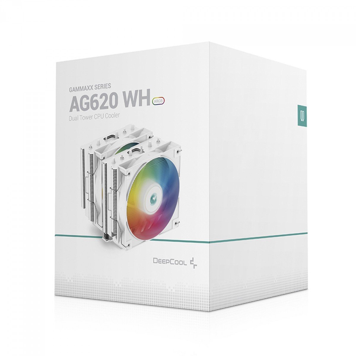 Cooler Para Processador DeepCool Gammaxx AG620 WH, ARGB, 120mm, Intel-AMD, White, R-AG620-WHANMN-G-2 - Imagem 6