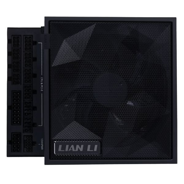 Fonte 1000W Lian Li 80 Plus Gold Edge Series Preto ATX 3.1, PCIE 5.1, Full Modular com Cabos Sleeveds, Hub USB PWM