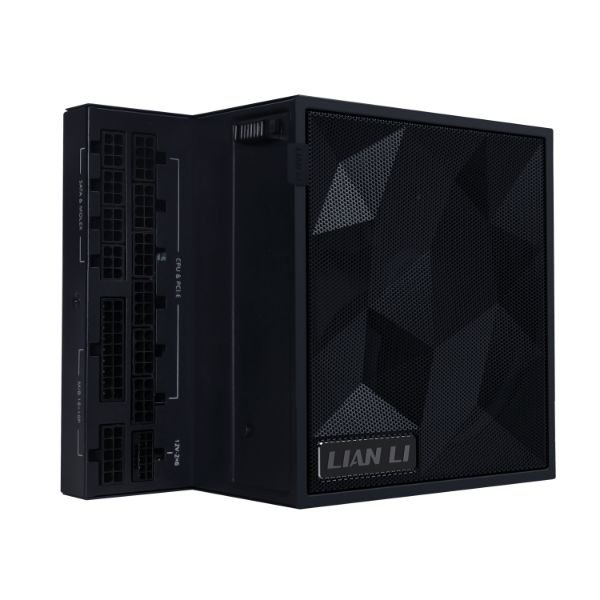 Fonte 850W Lian Li 80 Plus Gold Edge Series Preto ATX 3.1, PCIE 5.1, Full Modular com Cabos Sleeveds - Imagem 2