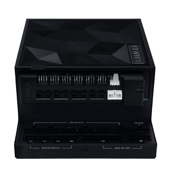 Fonte 1000W Lian Li 80 Plus Gold Edge Series Preto ATX 3.1, PCIE 5.1, Full Modular com Cabos Sleeveds, Hub USB PWM - Imagem 4