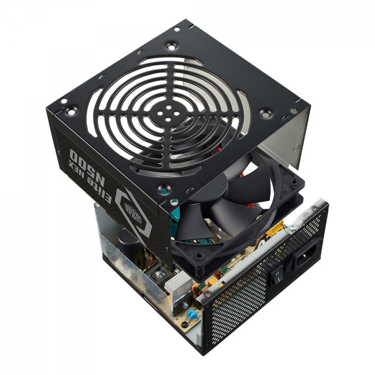Fonte Cooler Master Elite NEX N500, 500W, PFC Ativo, Preta - MPW-5001-ACAN-BBR - Imagem 5
