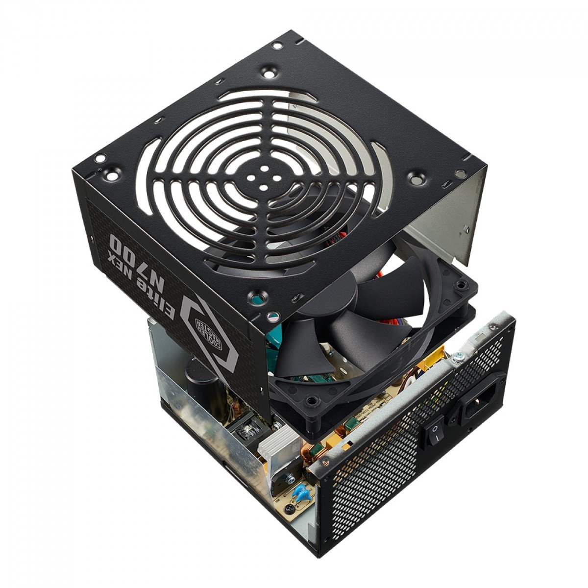 Fonte Cooler Master Elite NEX N700, 700W, PFC Ativo, Preta - MPW-7001-ACAN-BBR - Imagem 6