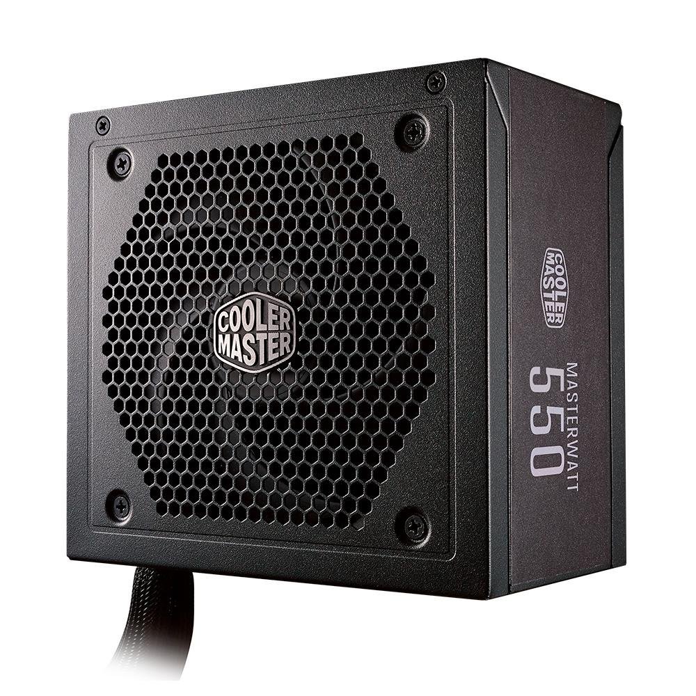 Fonte Cooler Masterwatt, 550W, 80 Plus Bronze, Semi Modular, PFC ativo - MPX-5501-AMAAB-WO - Imagem 2