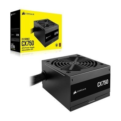 Fonte 750W Corsair CX750, 80 Plus Bronze, PFC Ativo, ATX, CP-9020279-BR