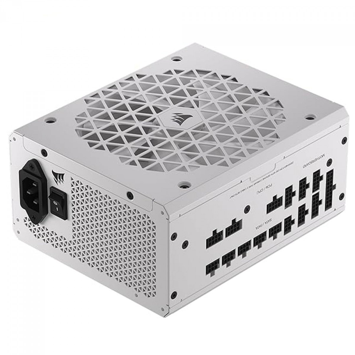 Fonte 1000W Branca Corsair RM1000x Shift, 80 Plus Gold, ATX 3.0 PCI 5.0, Full Modular, Branco, CP-9020275-BR - Imagem 2