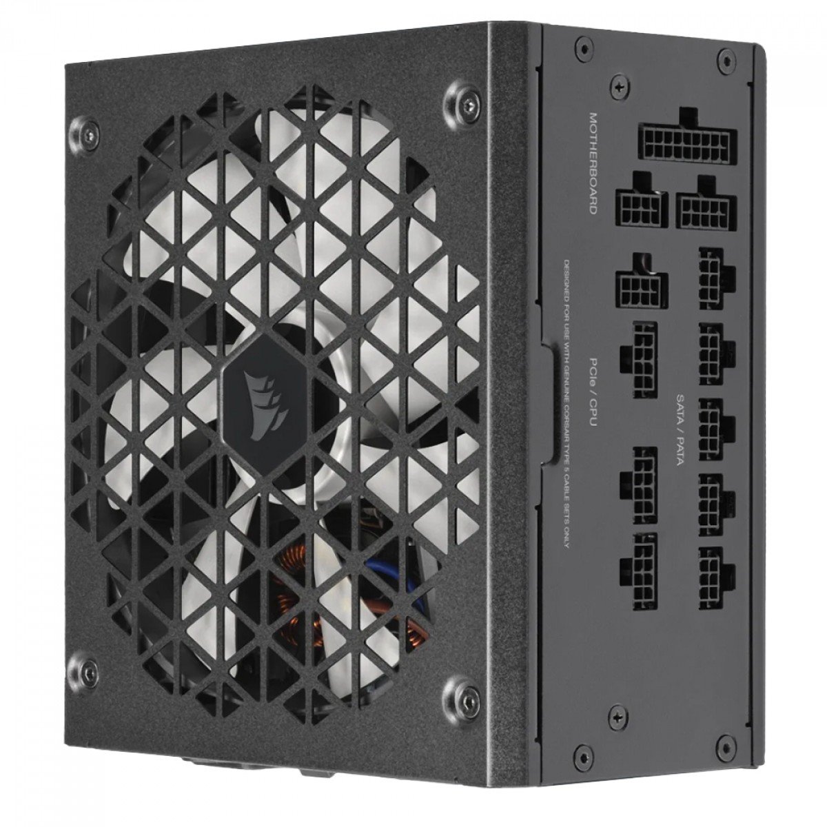 Fonte 850W Corsair RM850x SHIFT, 80 Plus Gold, PFC Ativo, ATX 3.1, PCIe 5.1, Full Modular, CP-9020252-BR - Imagem 5