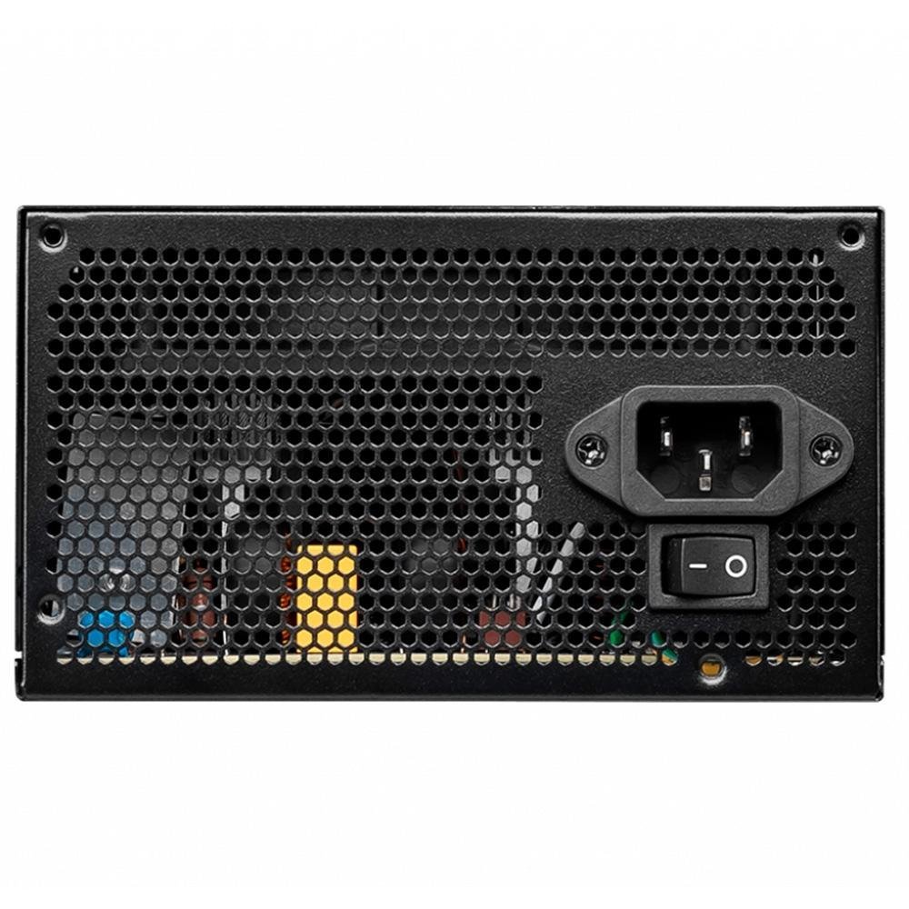 Fonte MSI MAG A600DN, ATX, 600W, 80 PLUS, PFC Ativo, Entrada Bivolt, Preto - 306-7ZP6B22-809 - Imagem 3