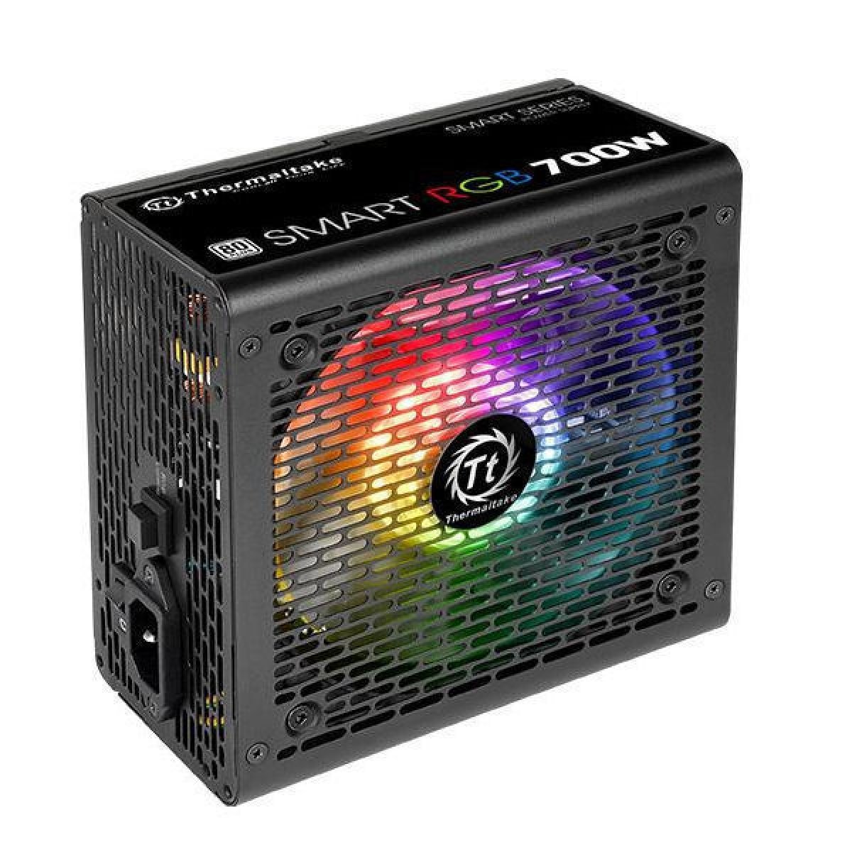 Fonte Thermaltake Smart Series RGB 700W, 80 Plus white, PFC Ativo, PS-SPR-0700NHFAWB-1 - Imagem 3