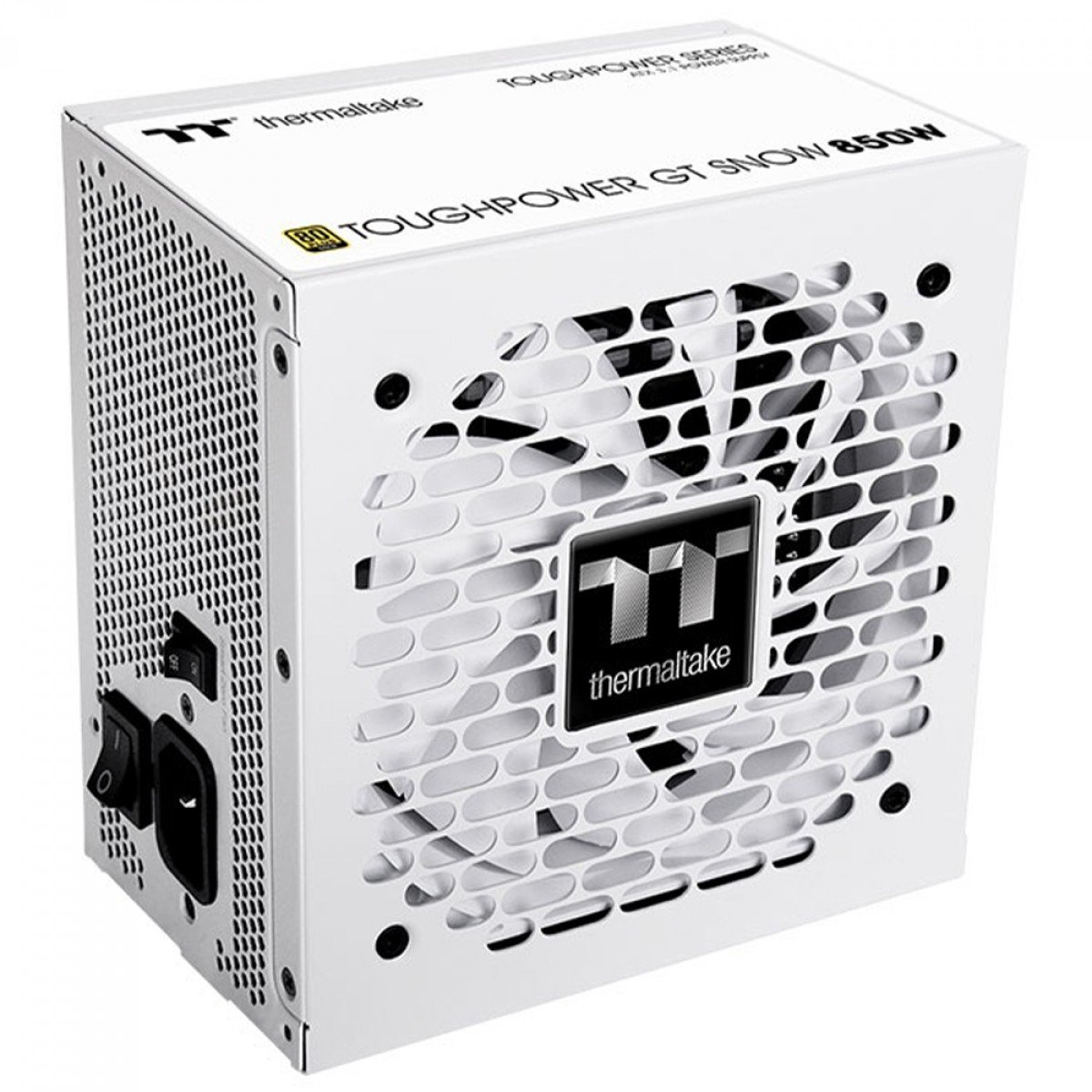 Fonte 850W Branca Thermaltake Toughpower GT, 80 Plus Gold, PFC Ativo, ATX 3.1, PCI 5.1 Full Modular - Imagem 3