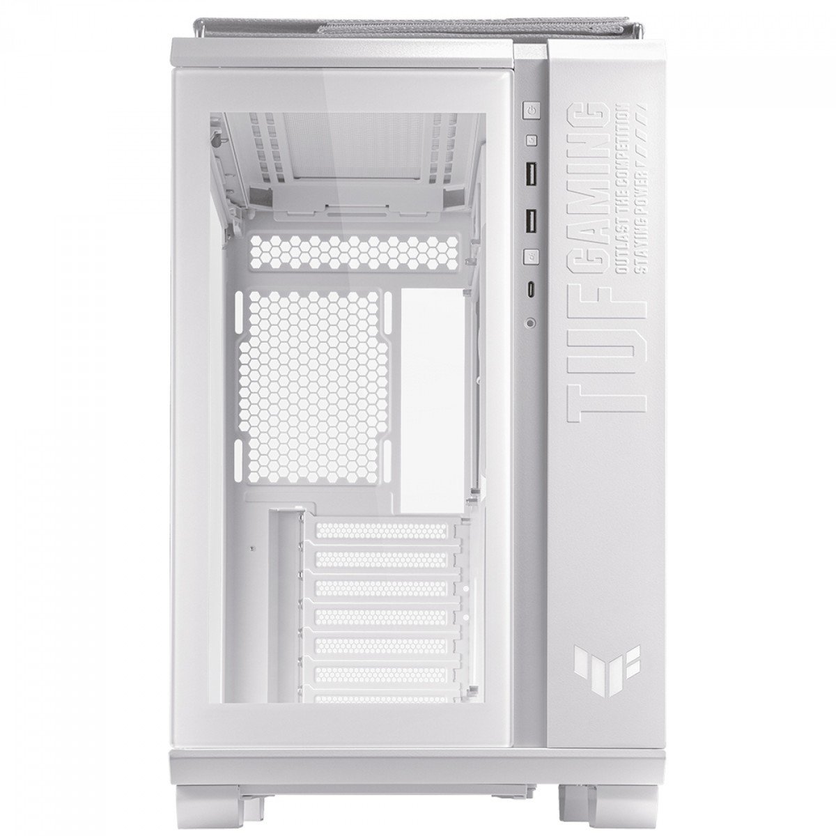 Gabinete Branco Asus TUF GT502, Mid Tower, Vidro Temperado, ATX - 90DC0093-B00000 - Imagem 3