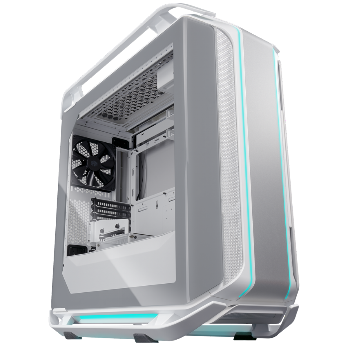 Gabinete Gamer Cosmos C700M Branco Cooler Master, Full Tower, ARGB, 4 Coolers GPU Vertical Riser - MCC-C700M-WG5N-S00 - Imagem 3