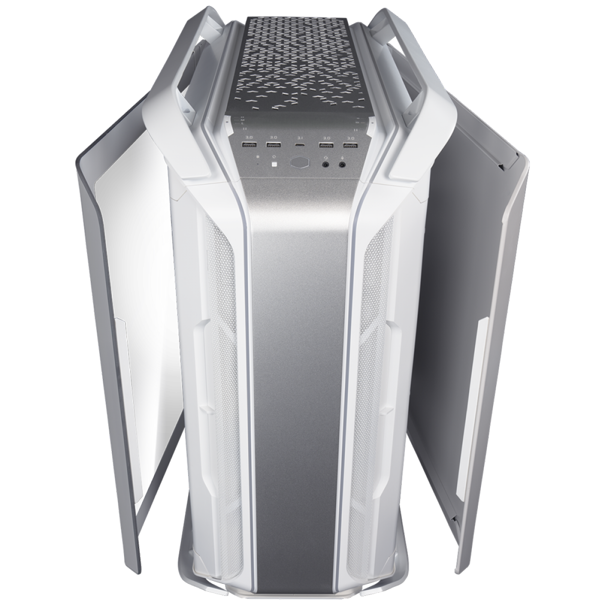 Gabinete Gamer Cosmos C700M Branco Cooler Master, Full Tower, ARGB, 4 Coolers GPU Vertical Riser - MCC-C700M-WG5N-S00 - Imagem 4