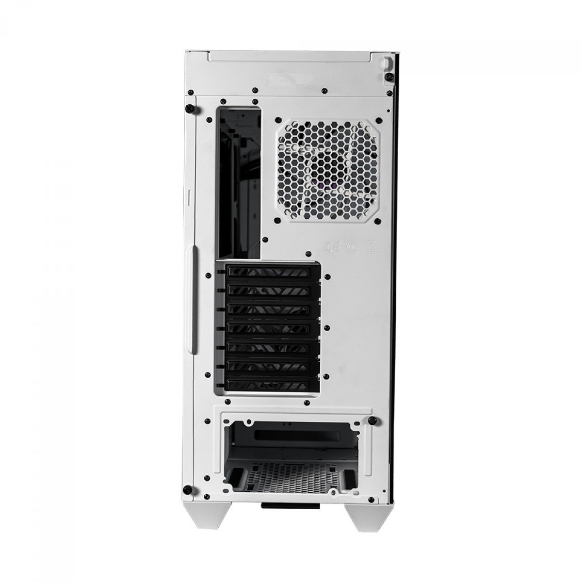 Gabinete Gamer HAF 500 Branco Cooler Master, 4x Fans ARGB, ATX, Vidro Temperado - H500-WGNN-S00 - Imagem 4