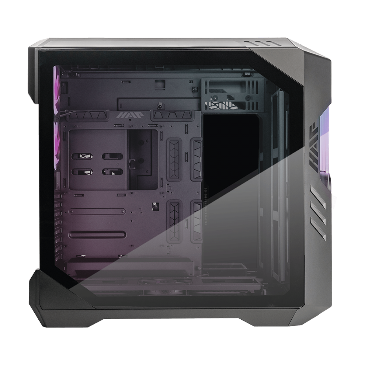 Gabinete Gamer HAF 700 EVO Preto Cooler Master, Display LCD, Preto Full Tower, Lateral Vidro, 5 Fans - H700E-IGNN-S00 - Imagem 2