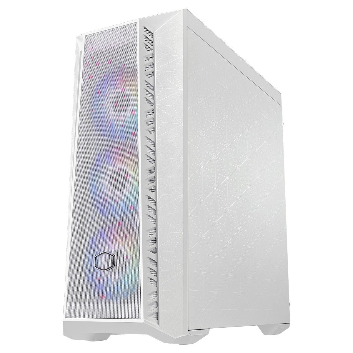 Gabinete Gamer Cooler Master Masterbox MB520 Mesh, ARGB, MidTower, Lateral Vidro, 3 Fans, Branco Sakura - MB520-WGNN-S02 - Imagem 2