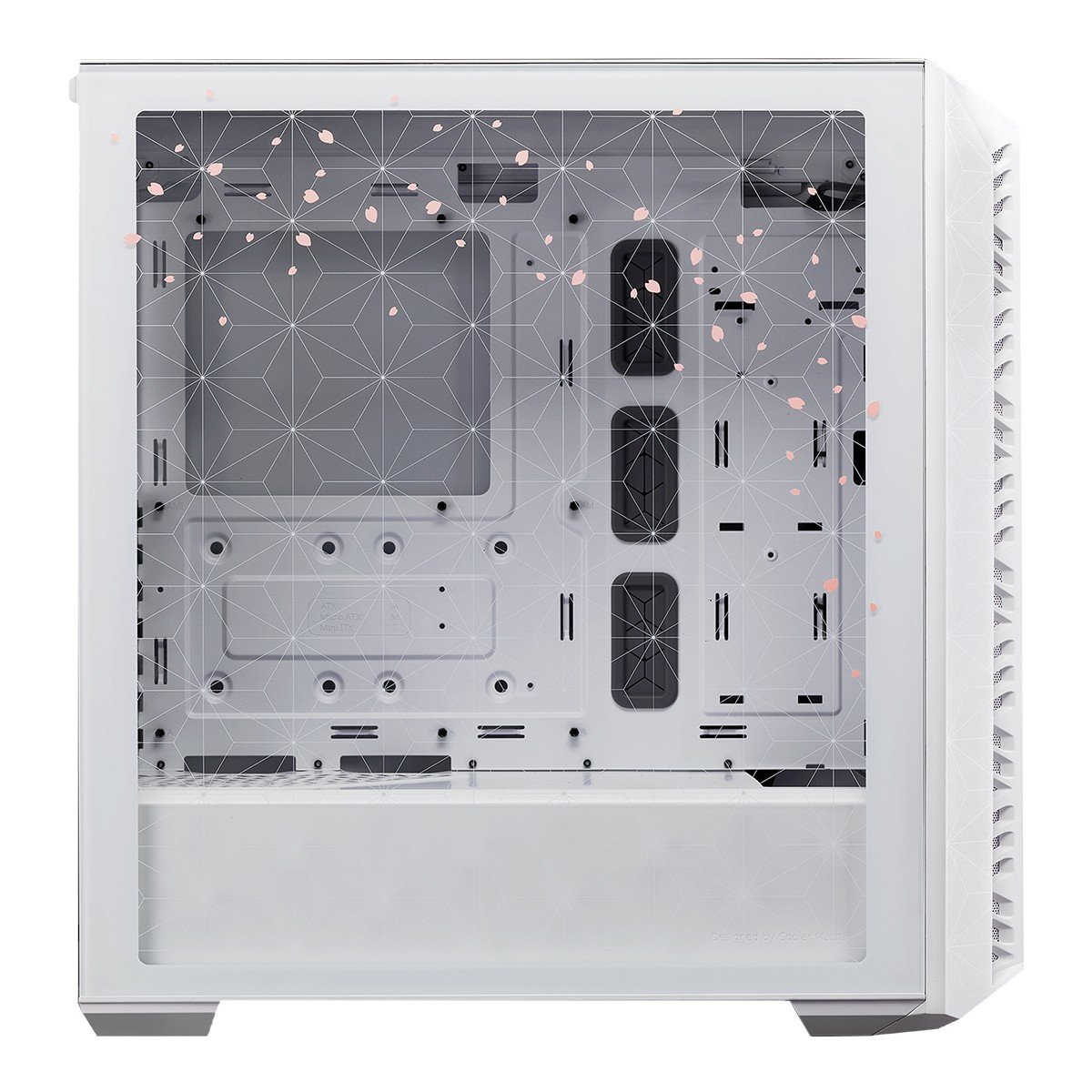 Gabinete Gamer Cooler Master Masterbox MB520 Mesh, ARGB, MidTower, Lateral Vidro, 3 Fans, Branco Sakura - MB520-WGNN-S02 - Imagem 6