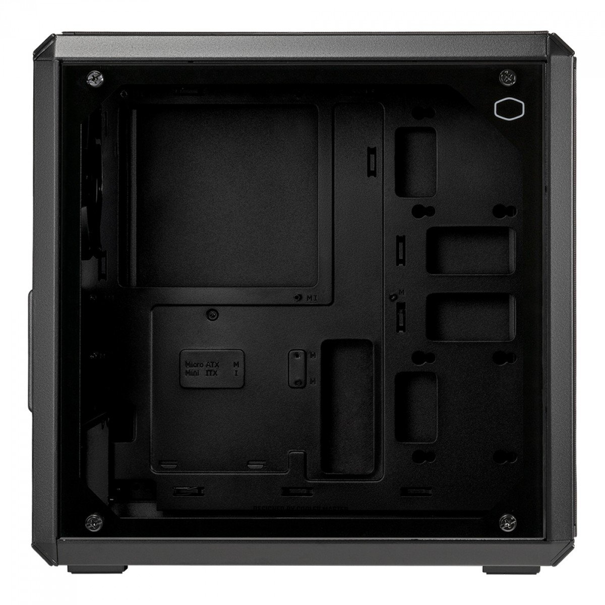 Gabinete Cooler Master Q300L V2 Cube Series, MiniTower, Lateral Vidro, Extreme Airflow, Preto - Q300LV2-KGNN-S00 - Imagem 5
