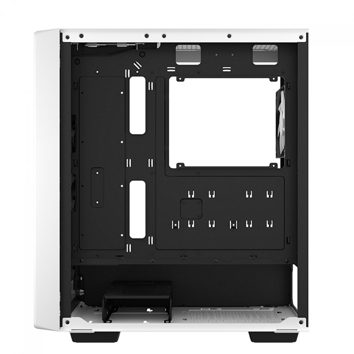 Gabinete Branco DeepCool Com 4 Fans CC560 V2, White, Mid Tower, Vidro Temperado, ATX - R-CC560-WHGAA4-G-2 - Imagem 6