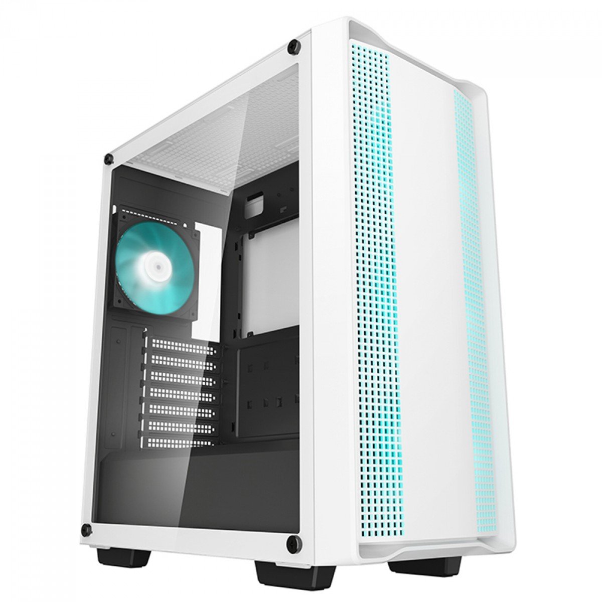 Gabinete Branco DeepCool Com 4 Fans CC560 V2, White, Mid Tower, Vidro Temperado, ATX - R-CC560-WHGAA4-G-2