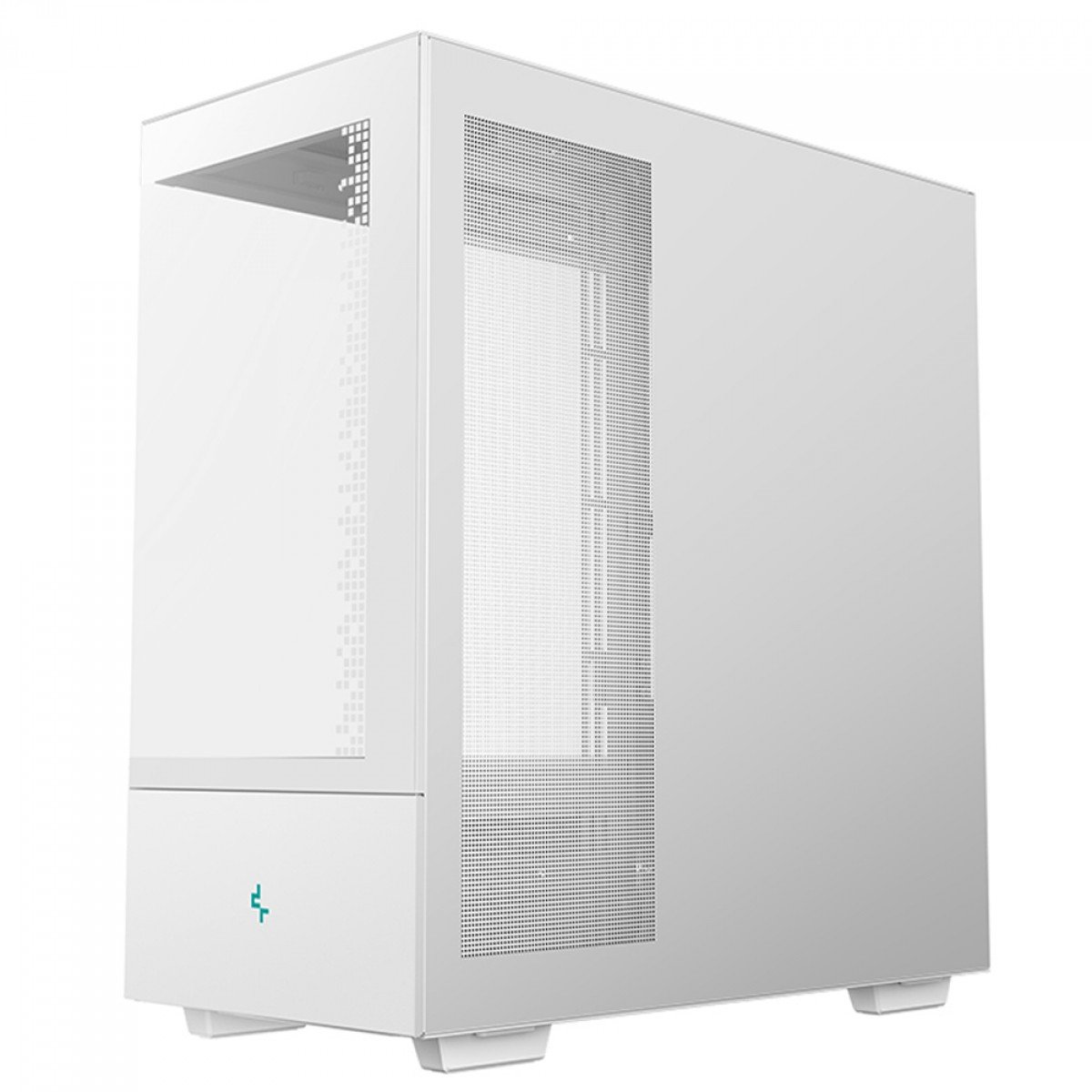 Gabinete DeepCool CH690 Branco com Display Digital WH, Mid Tower, Vidro Temperado, ATX - Imagem 4