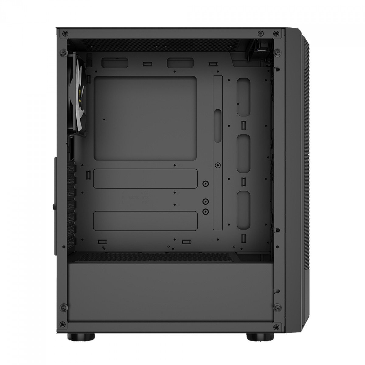 Gabinete Gamer Gamdias Aura GC6 ARGB, Vidro Temperado, ATX, Mid Tower, Com 3 Fans - Imagem 4