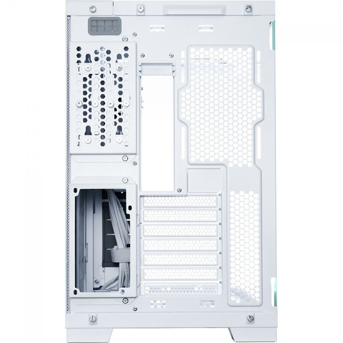 Gabinete Gamer Dynamic EVO RGB Lian Li O11D, Mid Tower, Vidro Temperado, E-ATX, Branco - O11DERGBW - Imagem 8