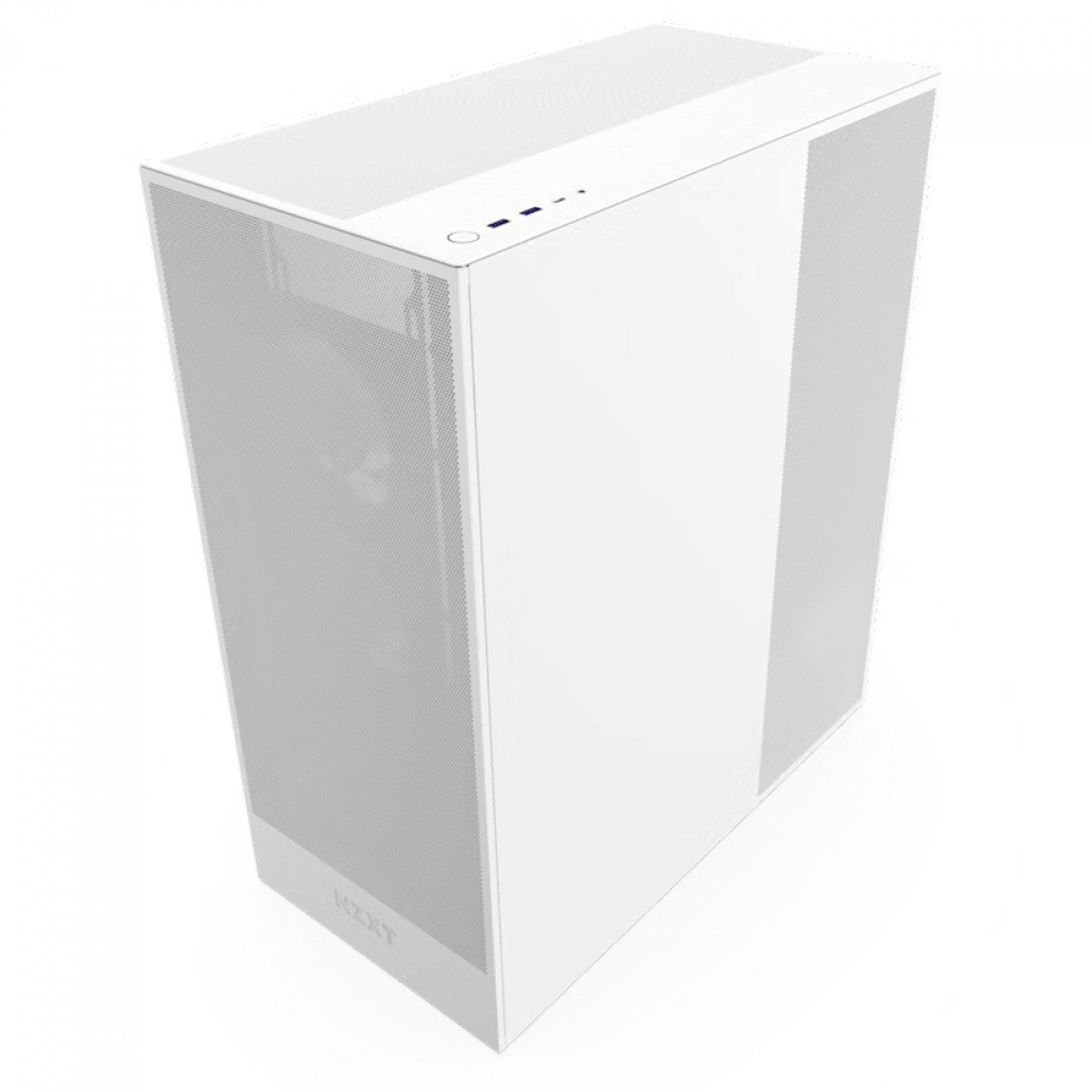 Gabinete NZXT H7 Flow Branco, Mid Tower, Vidro Temperado, E-ATX, Com 3 Fans, CM-H72FW-01 - Imagem 4