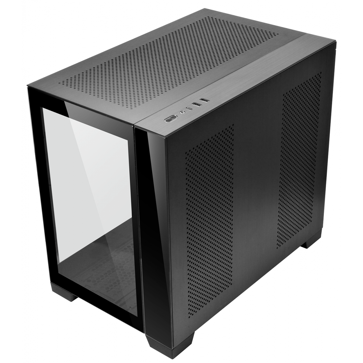 Gabinete Gamer Lian Li O11 Dynamic Mini Preto, Vidro Temperado, Black, ATX, Suporte Fonte SFX - O11DMINI-X - Imagem 5