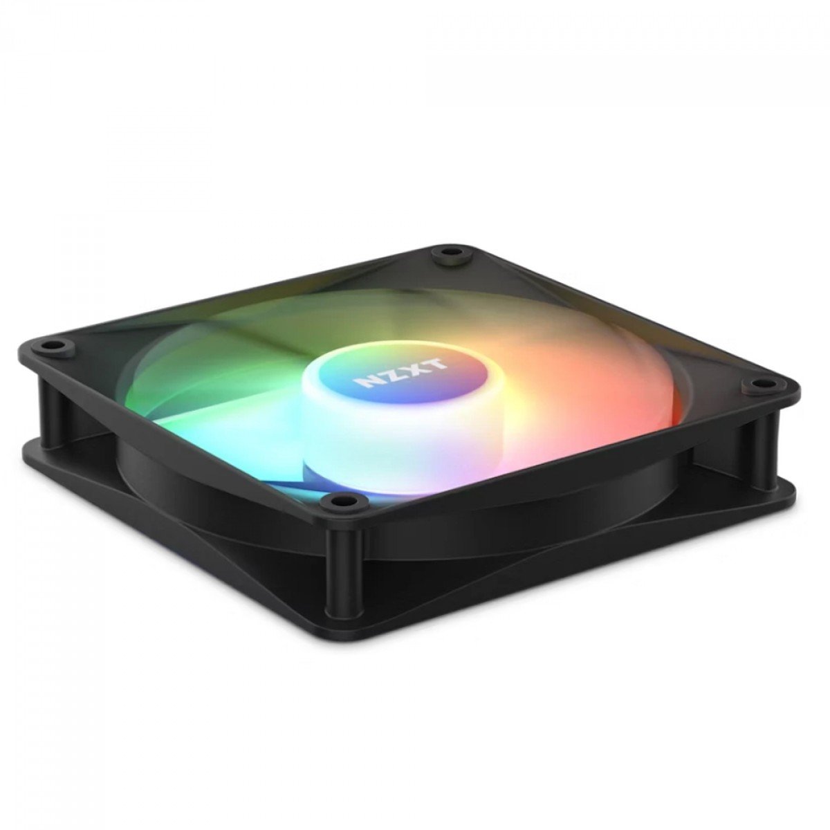 Kit 2X Cooler Fan NZXT F140RGB Core, 140mm, Preto - RF-C14DF-B1 - Imagem 2