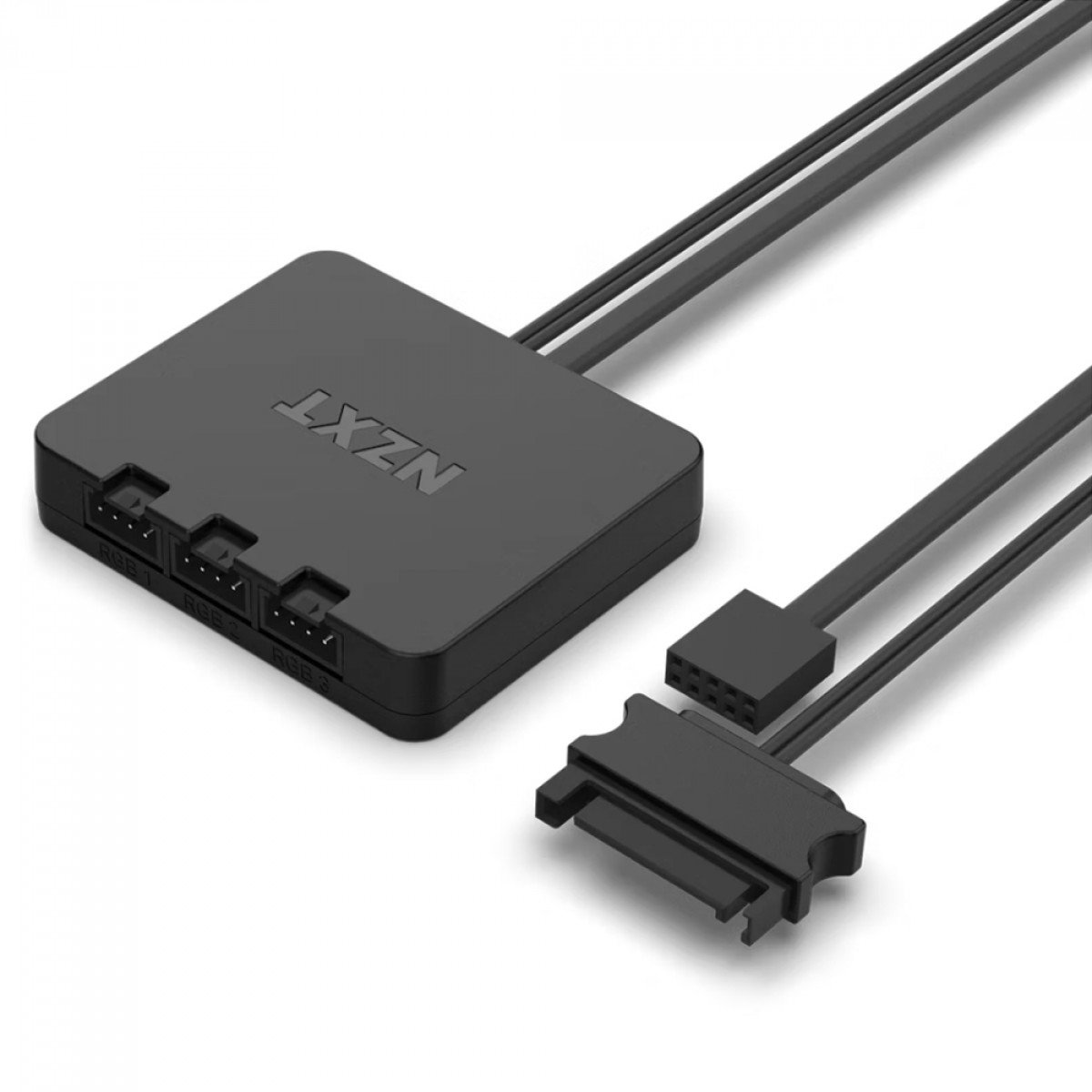 Kit 2X Cooler Fan NZXT F140RGB Core, 140mm, Preto - RF-C14DF-B1 - Imagem 4