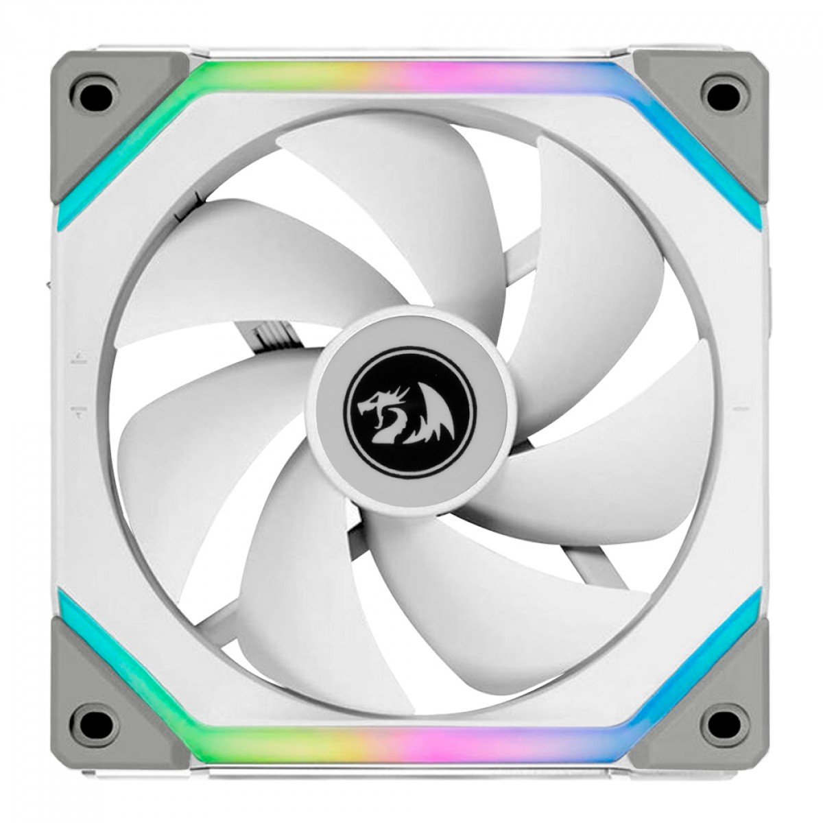 Kit 3x Coolers para Gabinete Lian Li Uni Fan Redragon Spec, 120mm, ARGB, Branca - UF-SL120-3W - Imagem 3