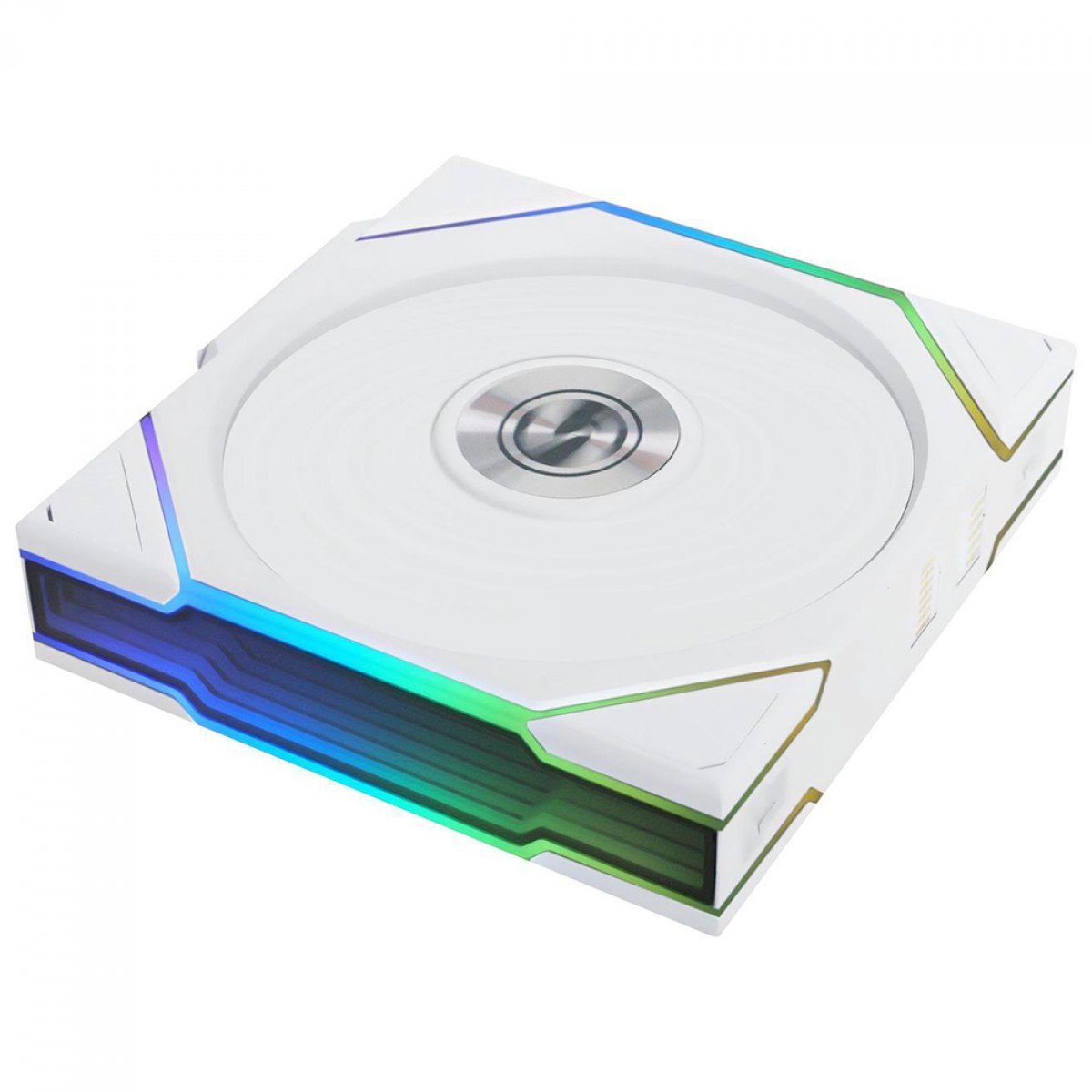 Kit 3x Cooler Fan Lian Li Uni Fan TL Wireless Reverse Blade Branco 120mm PWM ARGB, 2600 RPM - 12RTL1W3W - Imagem 3