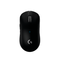 Mouse Gamer Sem Fio Logitech G PRO X, Preto, Wireless Superlight, 5 Botões, HERO 25K, POWERPLAY - 910-005879