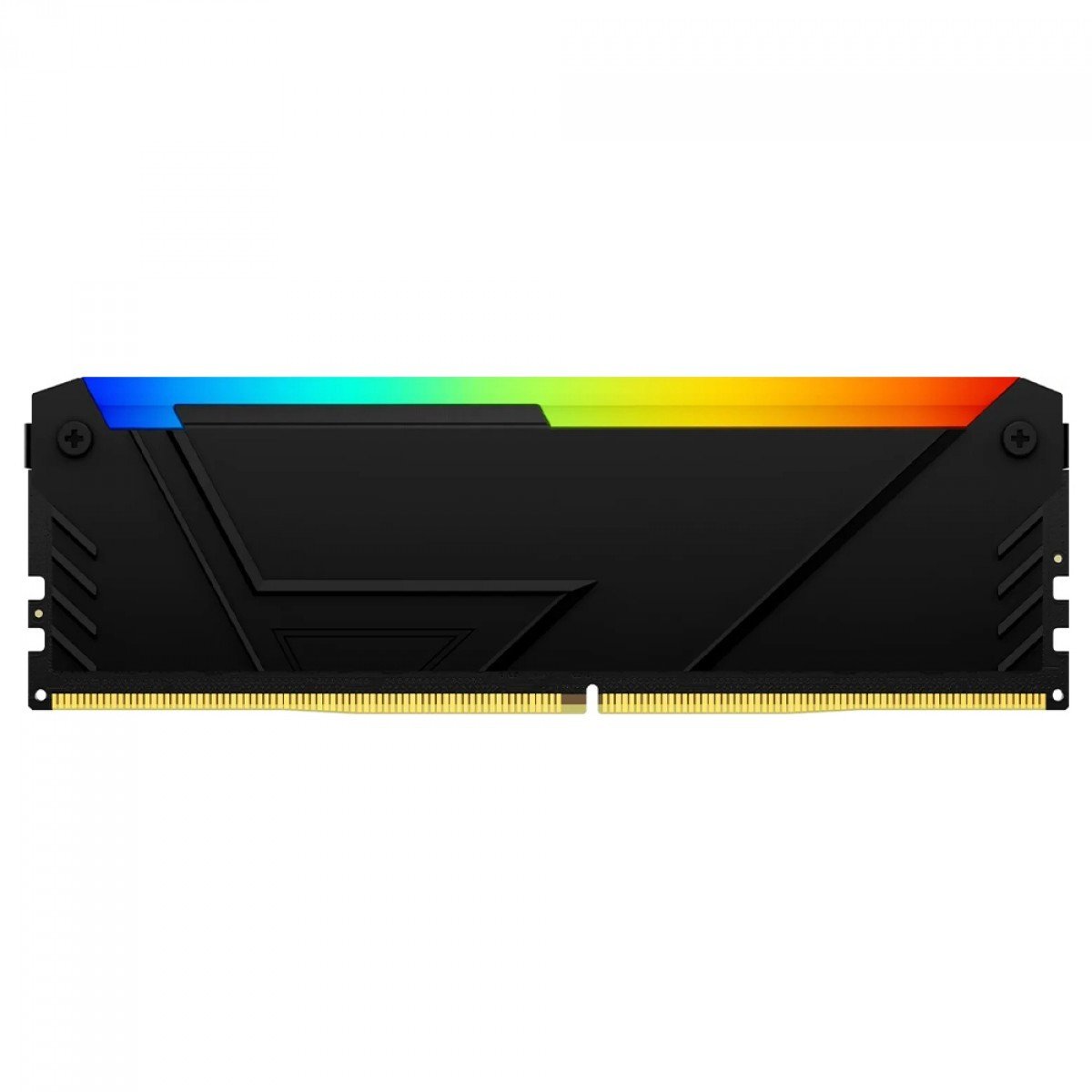 Memória RAM DDR4 8GB Kingston Fury Beast, RGB, 3200MHz, Preto, KF432C16BB2A/8 - Imagem 3